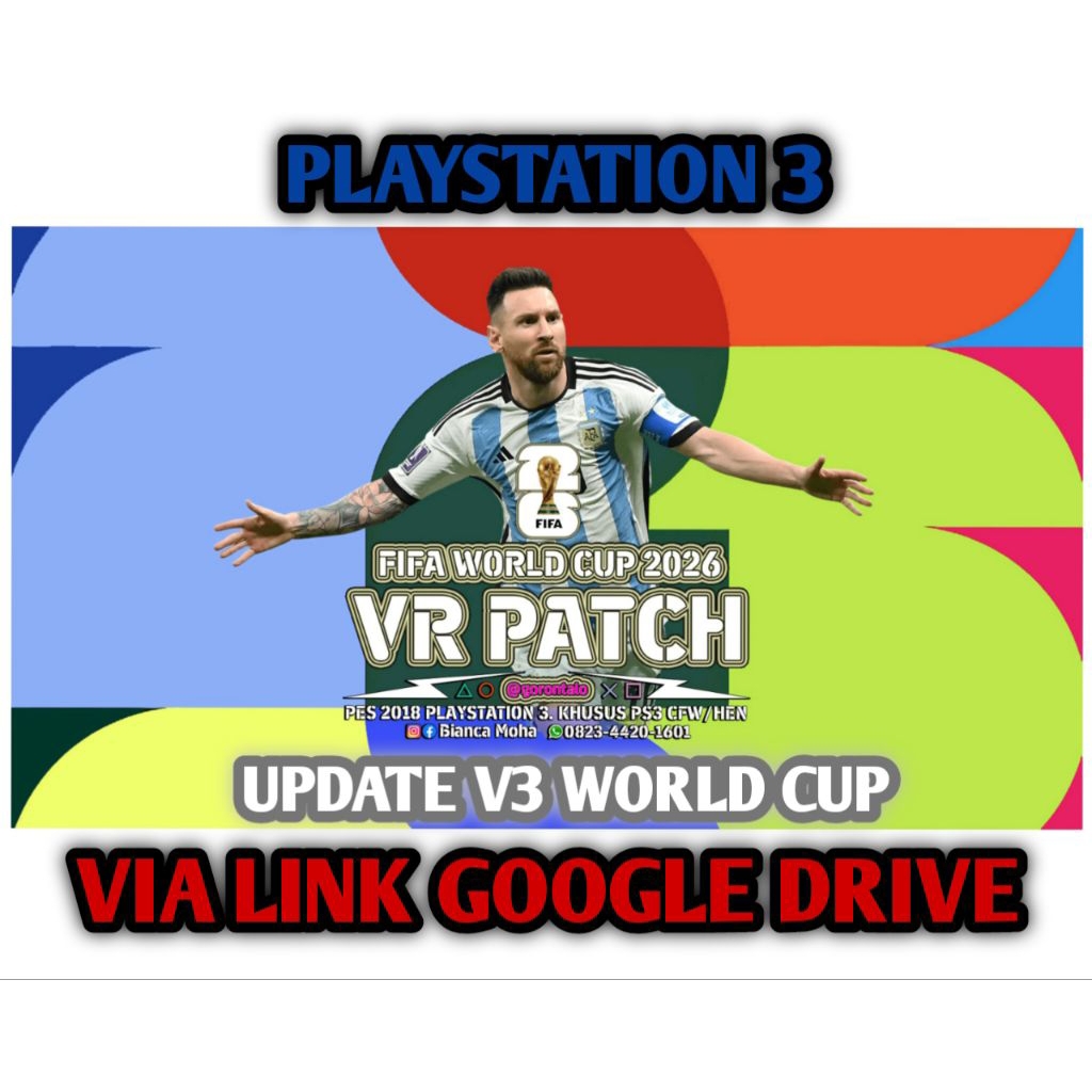 Game Bola PS3 eFootball VR PATCH