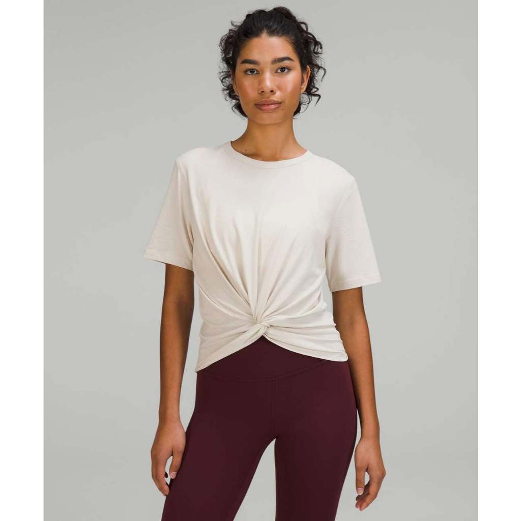 Lululemon Crescent T-Shirt Natural Ivory 6304