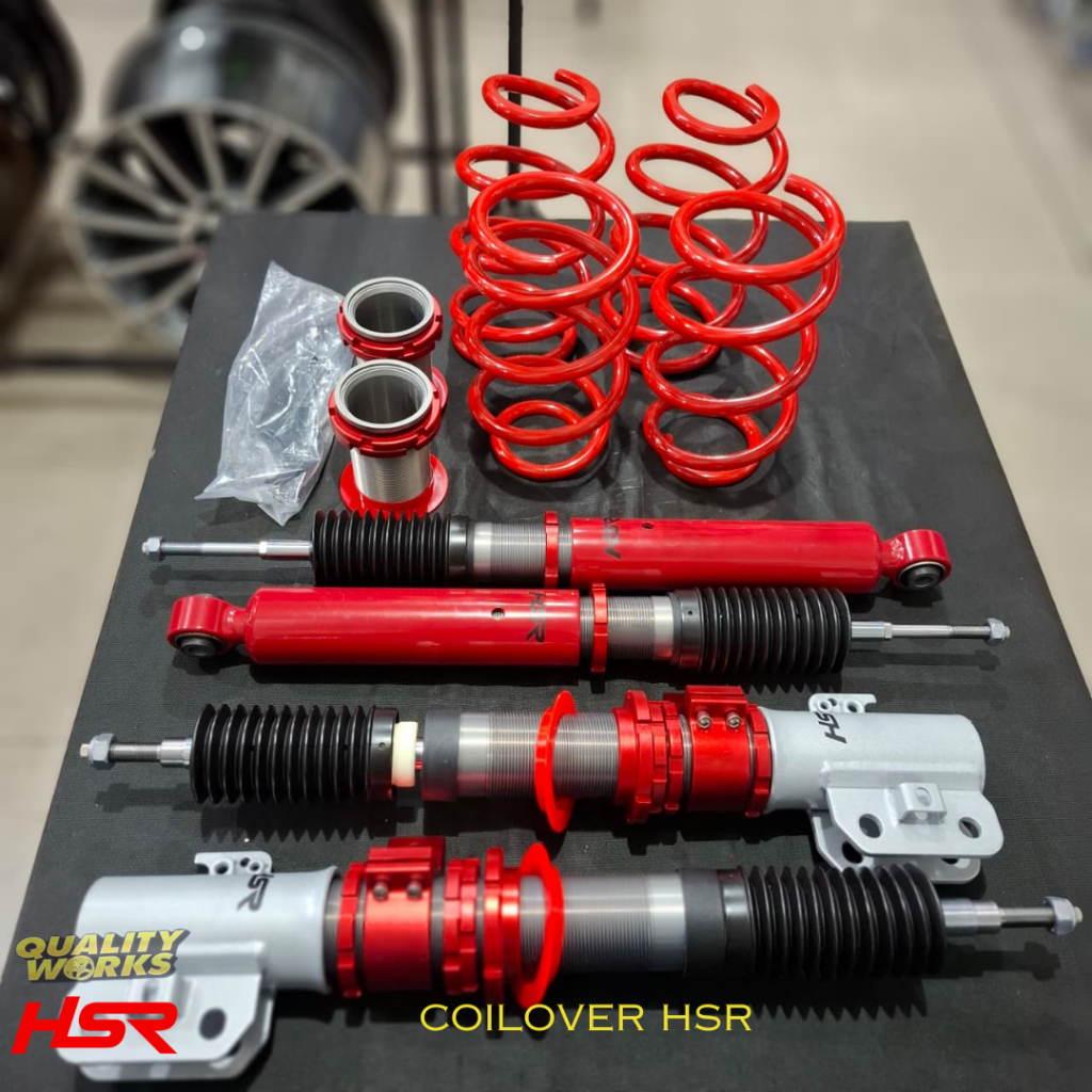 COILOVER AVANZA 2022 UP - COILOVER HSR RED FRONT REAR TOYOTA AVANZA 2022