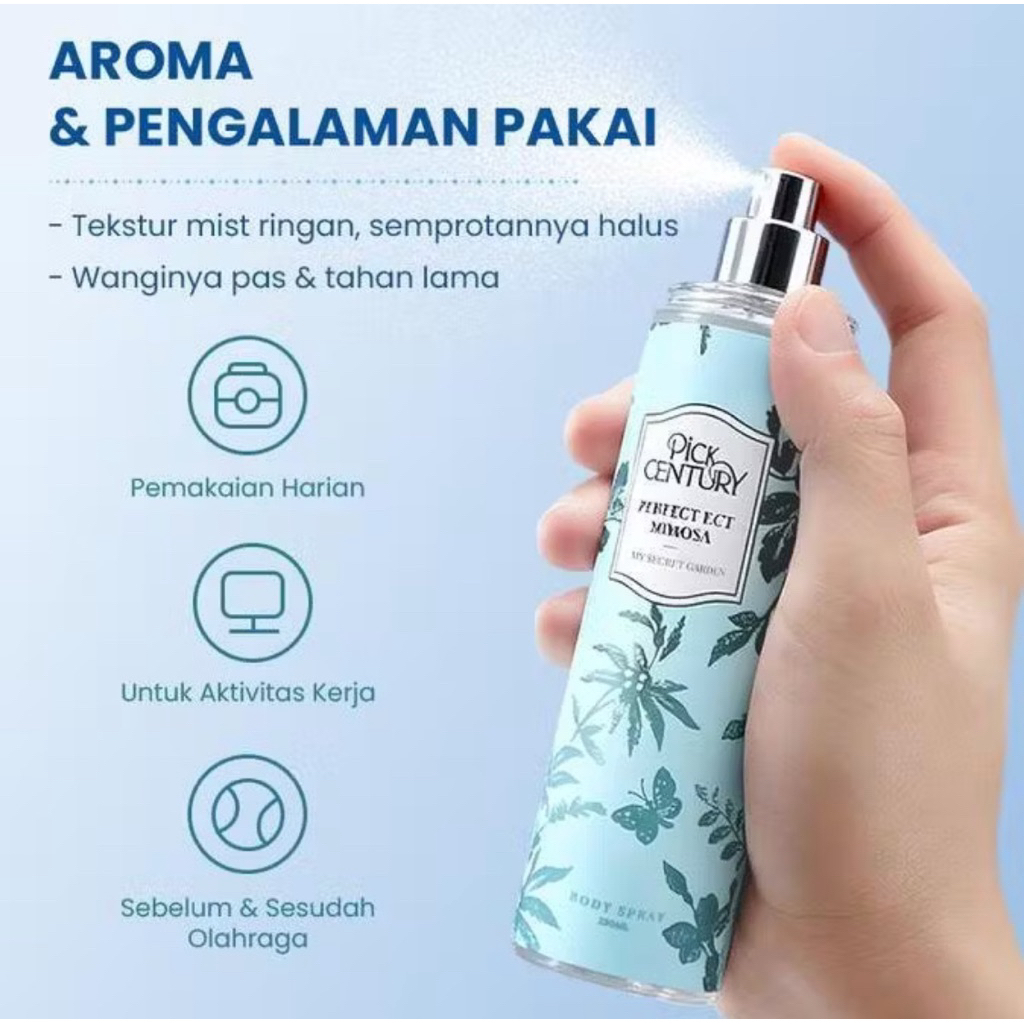 PICK CENTURY Fragrance Mist / Aroma Segar 75ml/250ml