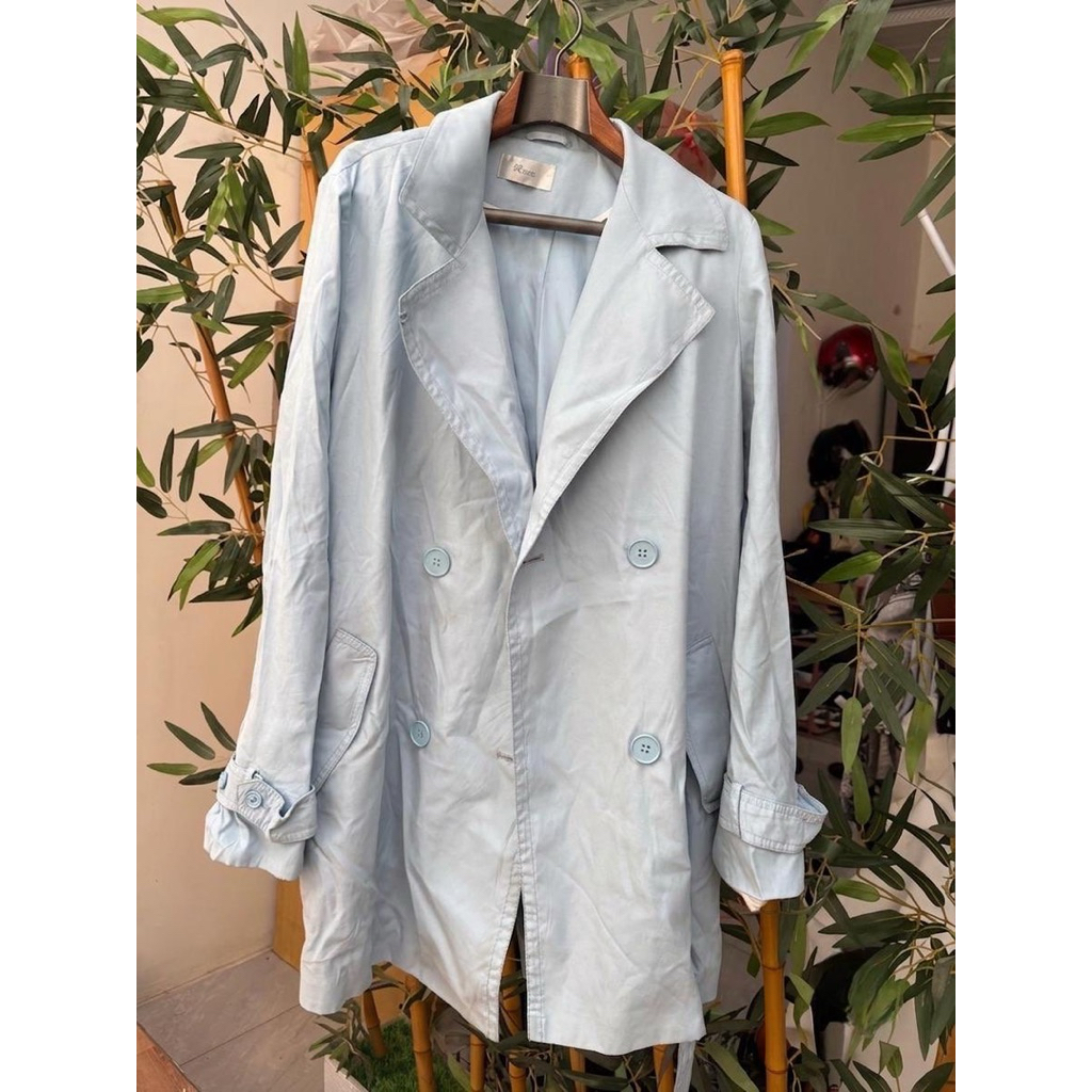 coat kain ice blue