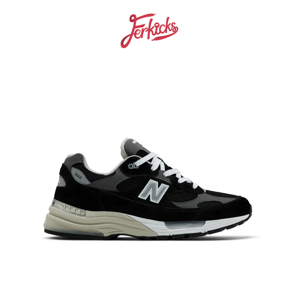 Sepatu Sneakers 992 Black Grey M992BK -FERKICS