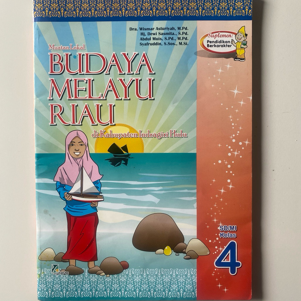 Buku BMR Inprasa Kelas 4 Untuk Inhu | Budaya Melayu Riau di Indragiri Hulu Untuk SD/MI Kelas 4
