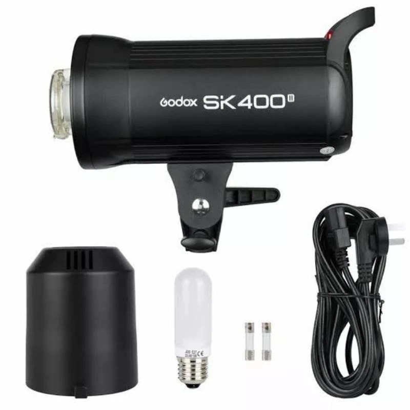 Lampu Godox SK-400II lighting studio flash /SK400II /Godox SK-400II standard reflector