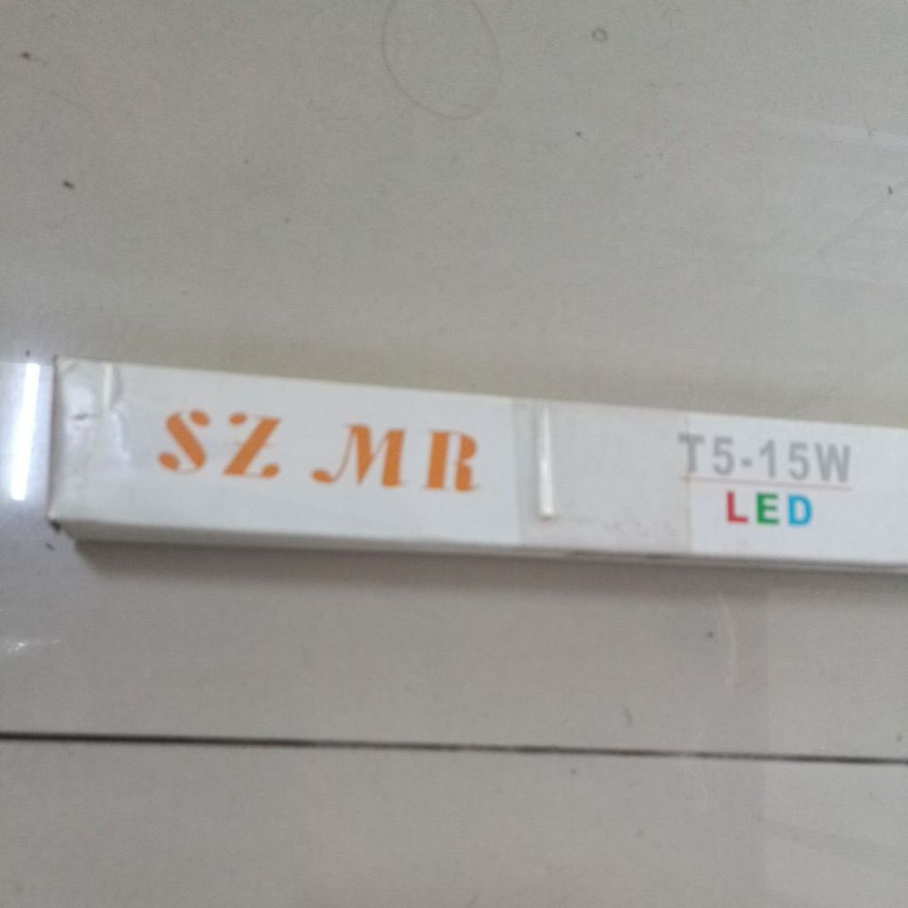 Tl LED T5 15 watt set szmr.90cm warna hijau