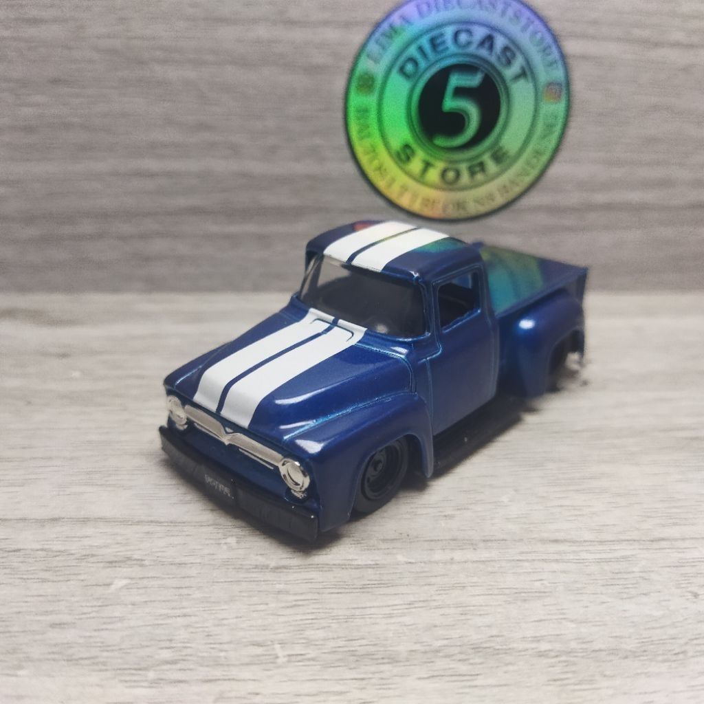 jada toys 1956 Ford F100 pick up biru