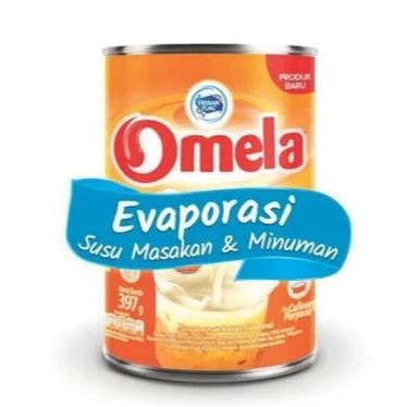 OMELA Evaporated Milk / Susu Evaporasi 386gr/ Susu Omela Evaporasi