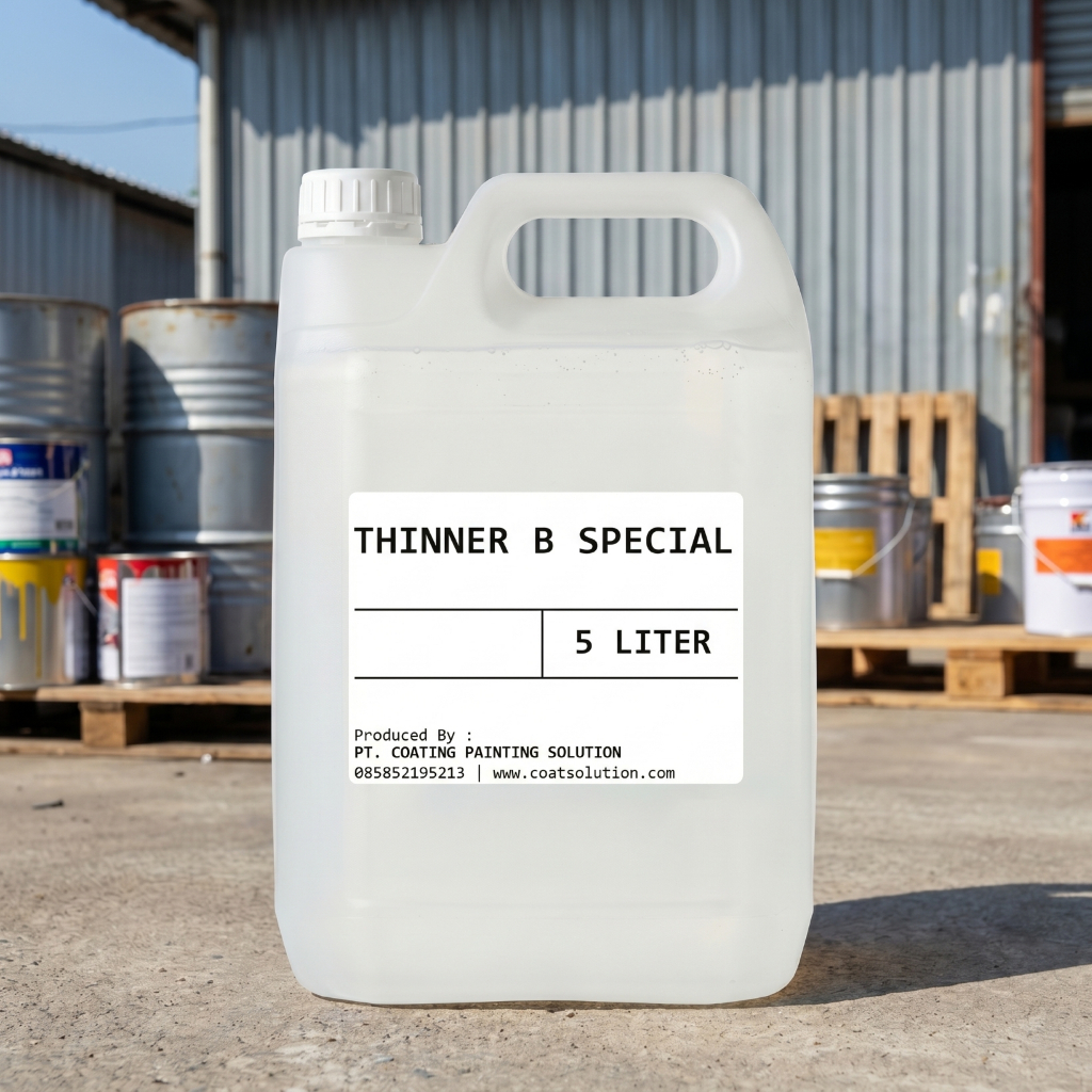 THINNER B SPESIAL - PACK 5 LITER - Tiner Pelarut Cat Sintetis