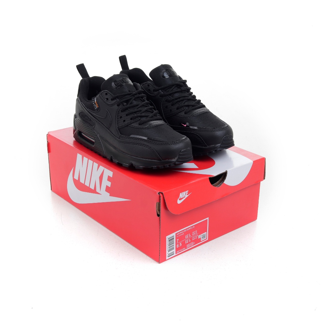 (MARKET) Sepatu Sneakers Nike Air Max 90 Surplus Weatherized Black Infrared