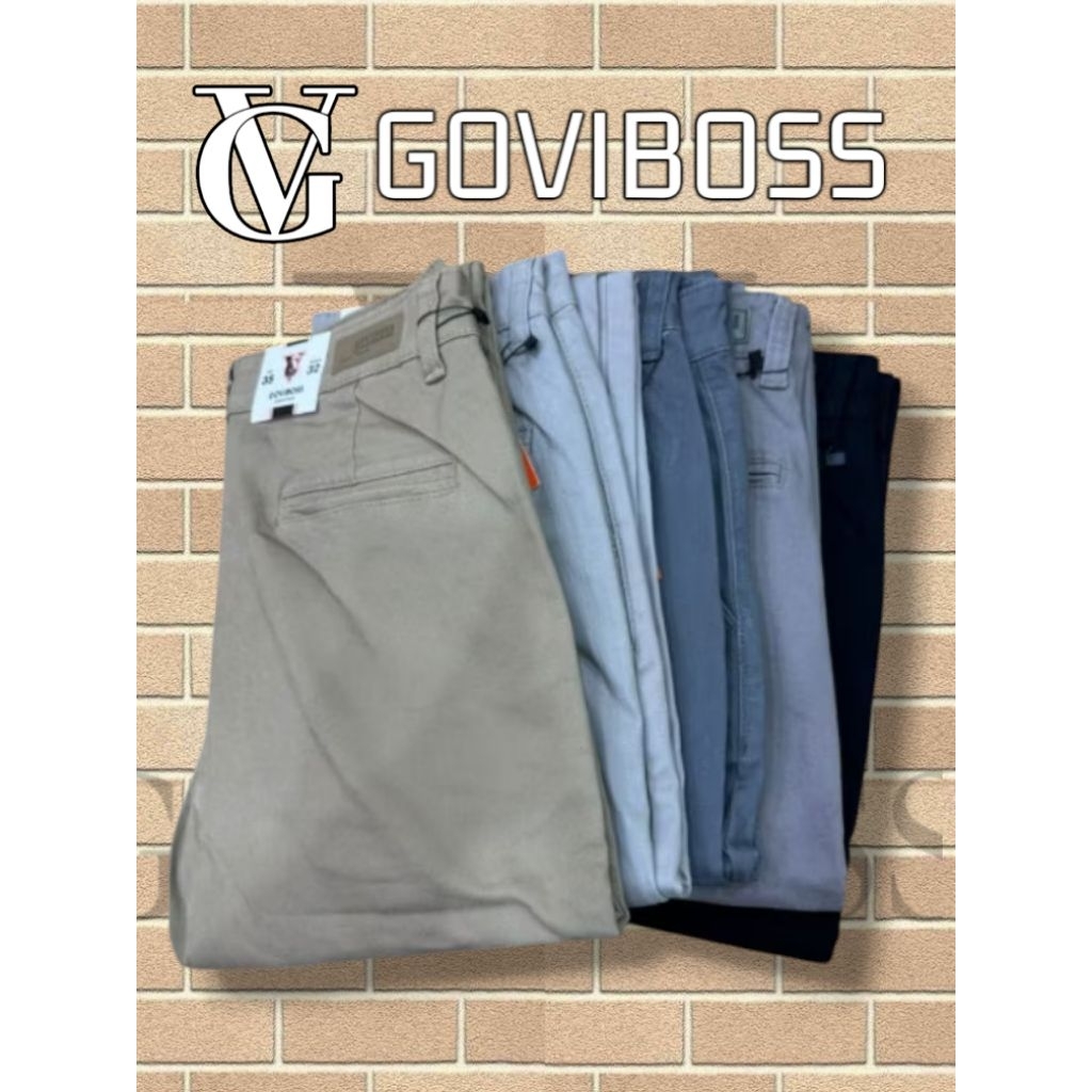 Celana Chinos Pria GOVIBOSS ORIGINAL