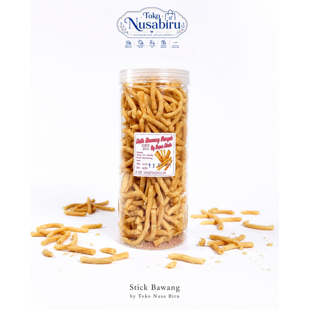 Stick bawang - Cemilan stick bawang renyah