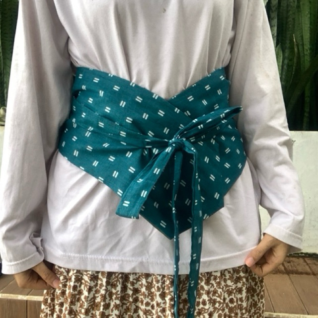 SABILS OBI BELT BATIK UNISEX PRIA WANITA AKSESORIS FASHION