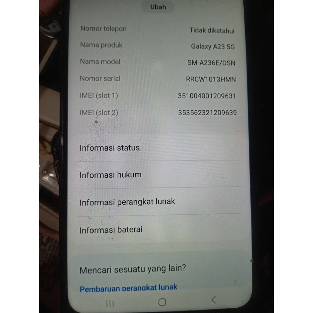 mesin samsung a23 5g a236e 6/128
