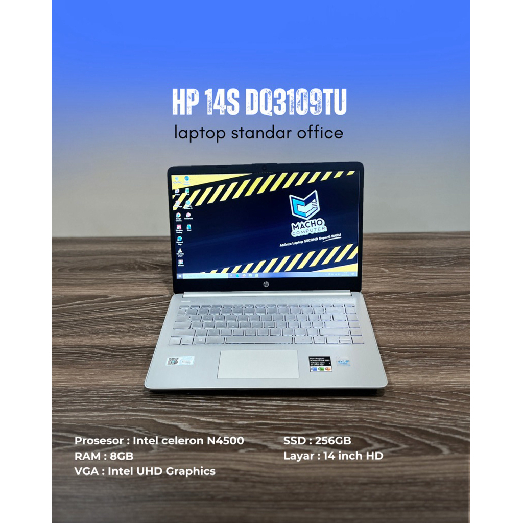 HP 14s dq3109TU intel celeron N4500