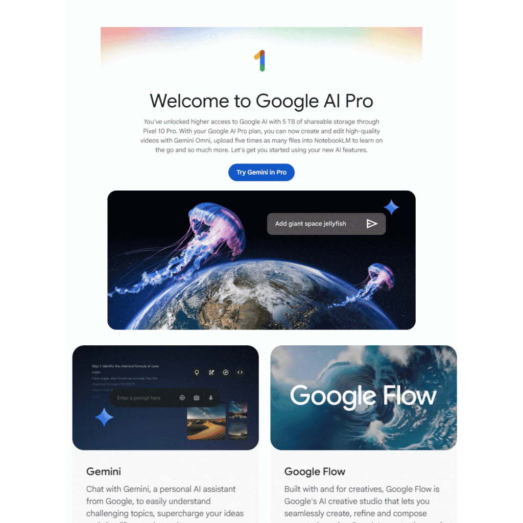 JASA Upgrade Google Ai Pro Gemini Pro Google Flow Bergaransi