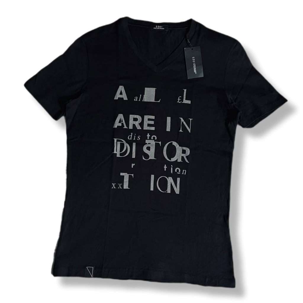 5351 POUR LES HOMMES BLACK T-SHIRT | KAOS | JSNG