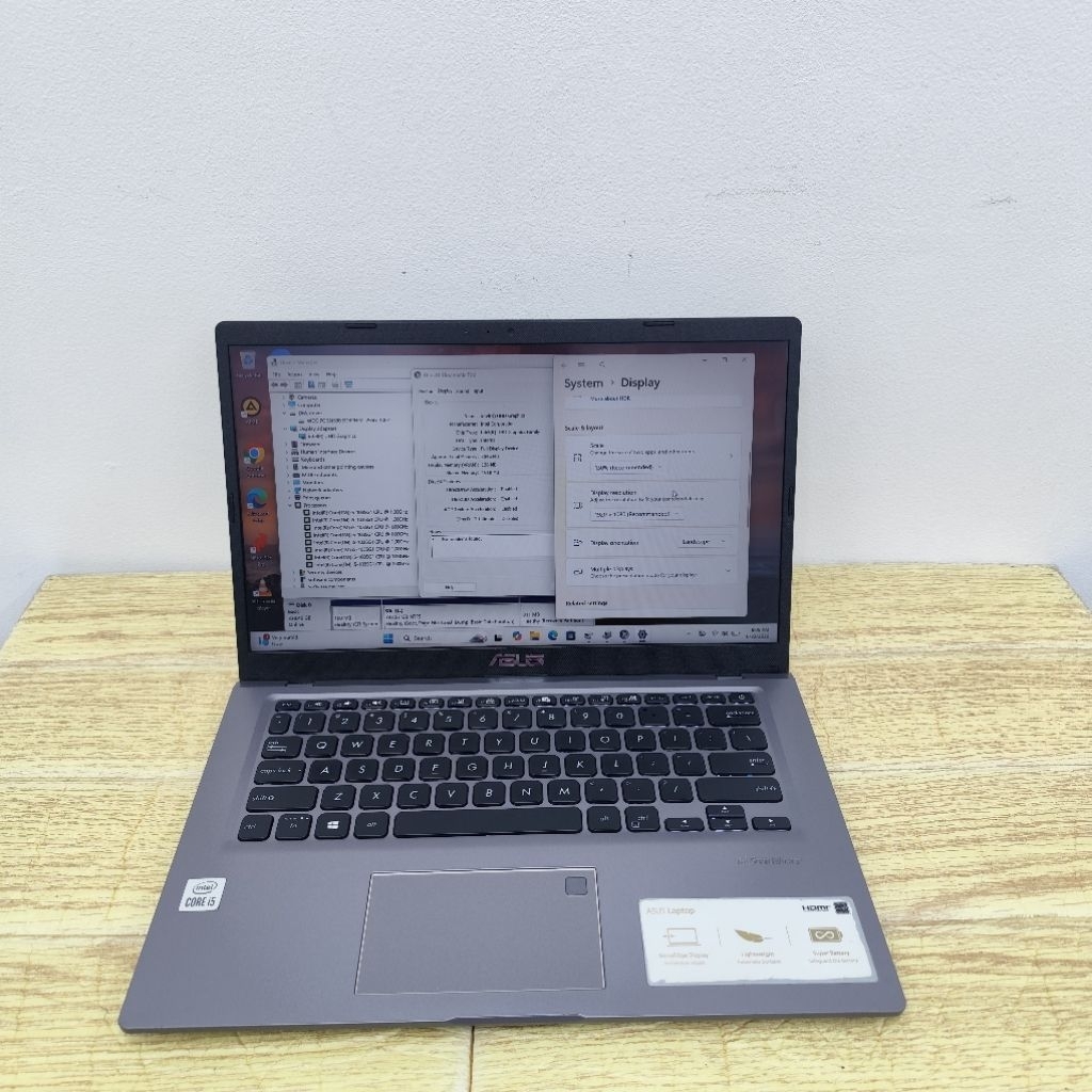 Laptop Second Asus Vivobook A416ja Core i5-1035g1 Ram 4gb Ssd 256gb Ips