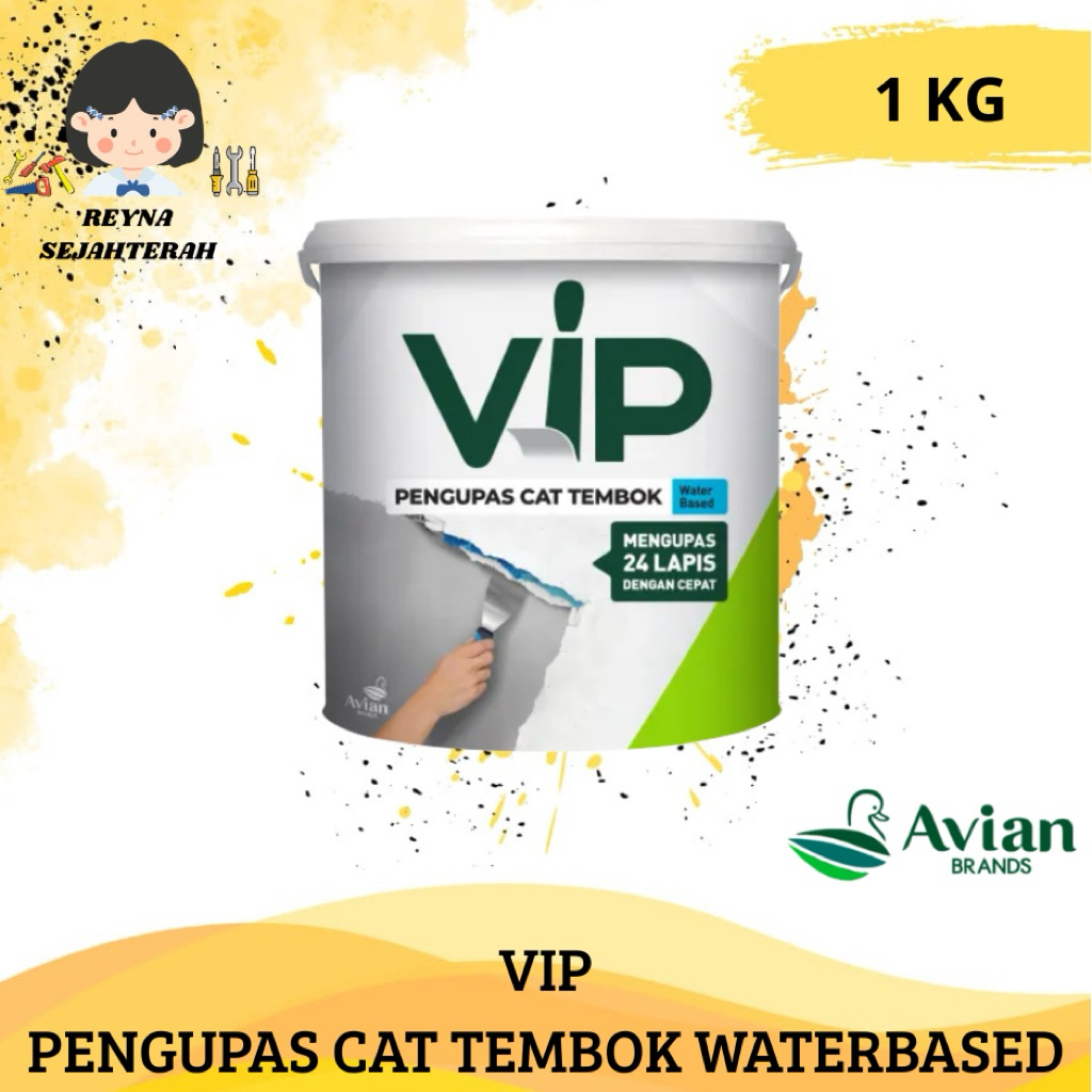 VIP Kupas Cat Tembok / Pengupas Cat Tembok Paint Remover 1Kg