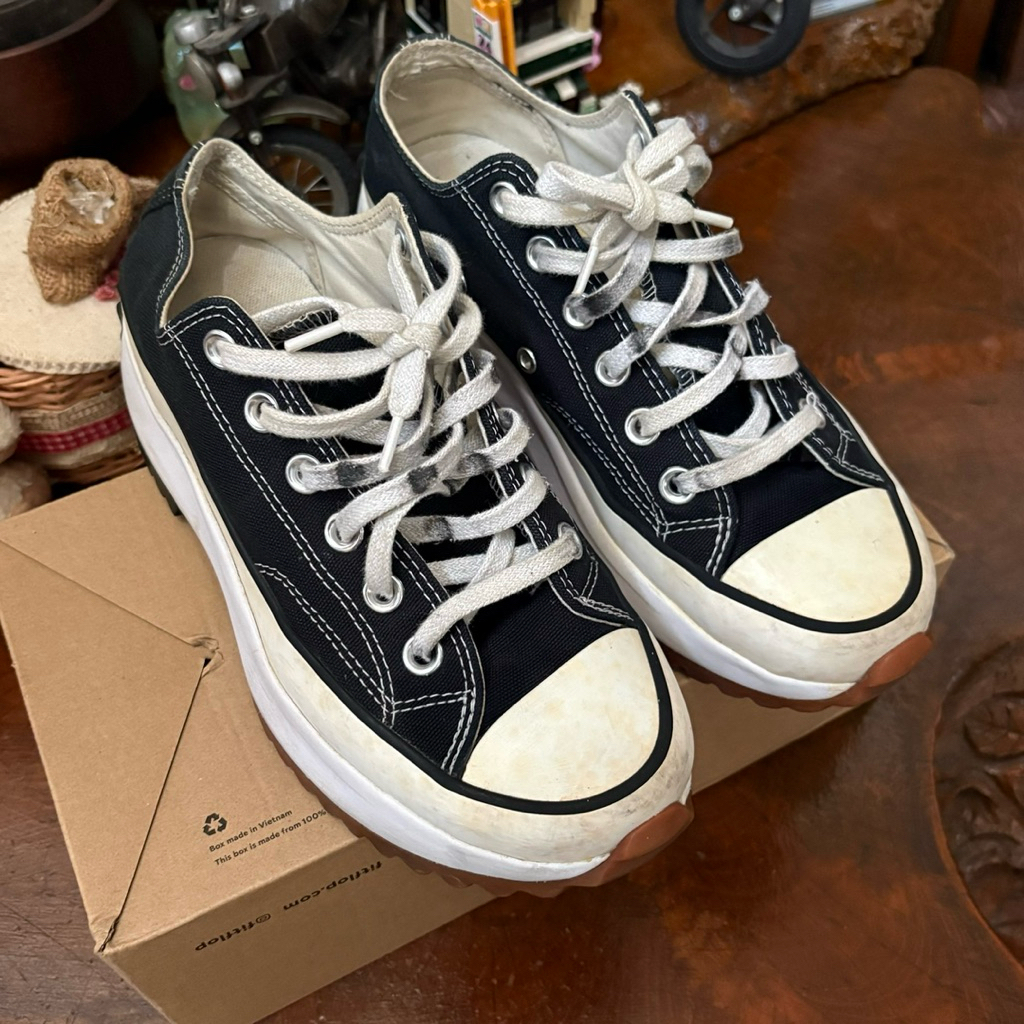 [preloved] converse run star hike