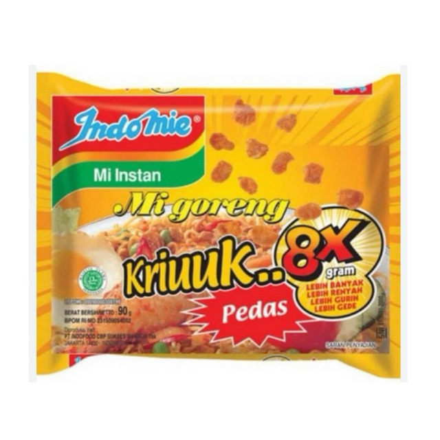[WARUNG EMBUL.ID] INDOMIE MI GORENG KRIUK (5PCS)