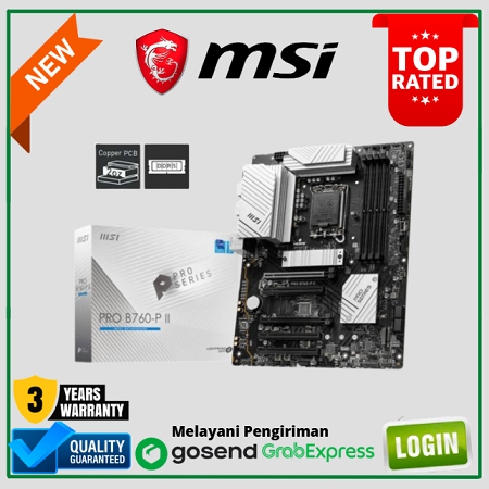 MSI PRO B760-P II DDR5 (Intel LGA 1700, B760)