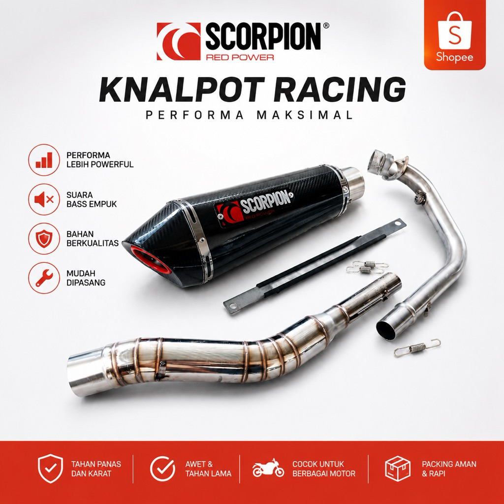Knalpot Racing Scorpion