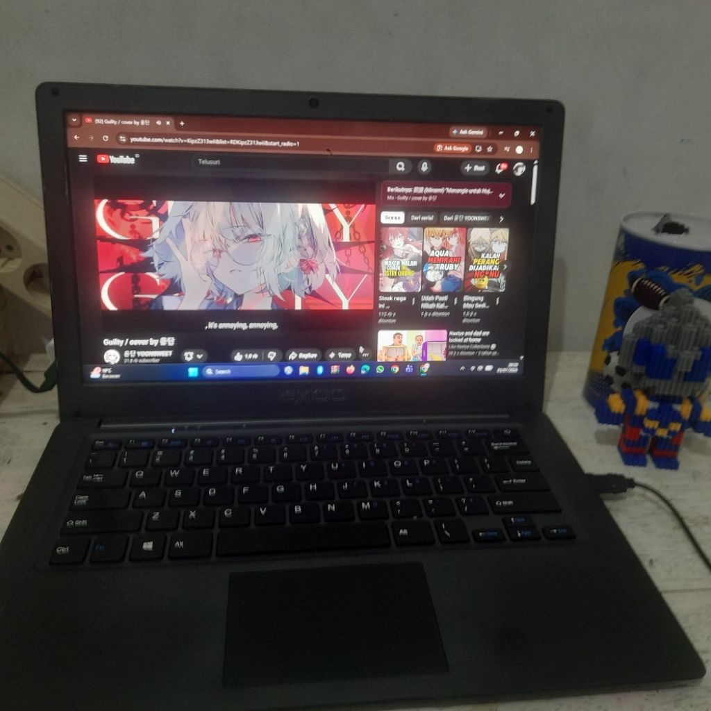 Laptop Axioo mybook 14h Bekas/Second