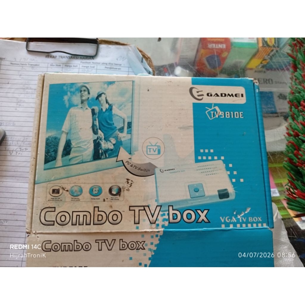 Combo tv box gadmei