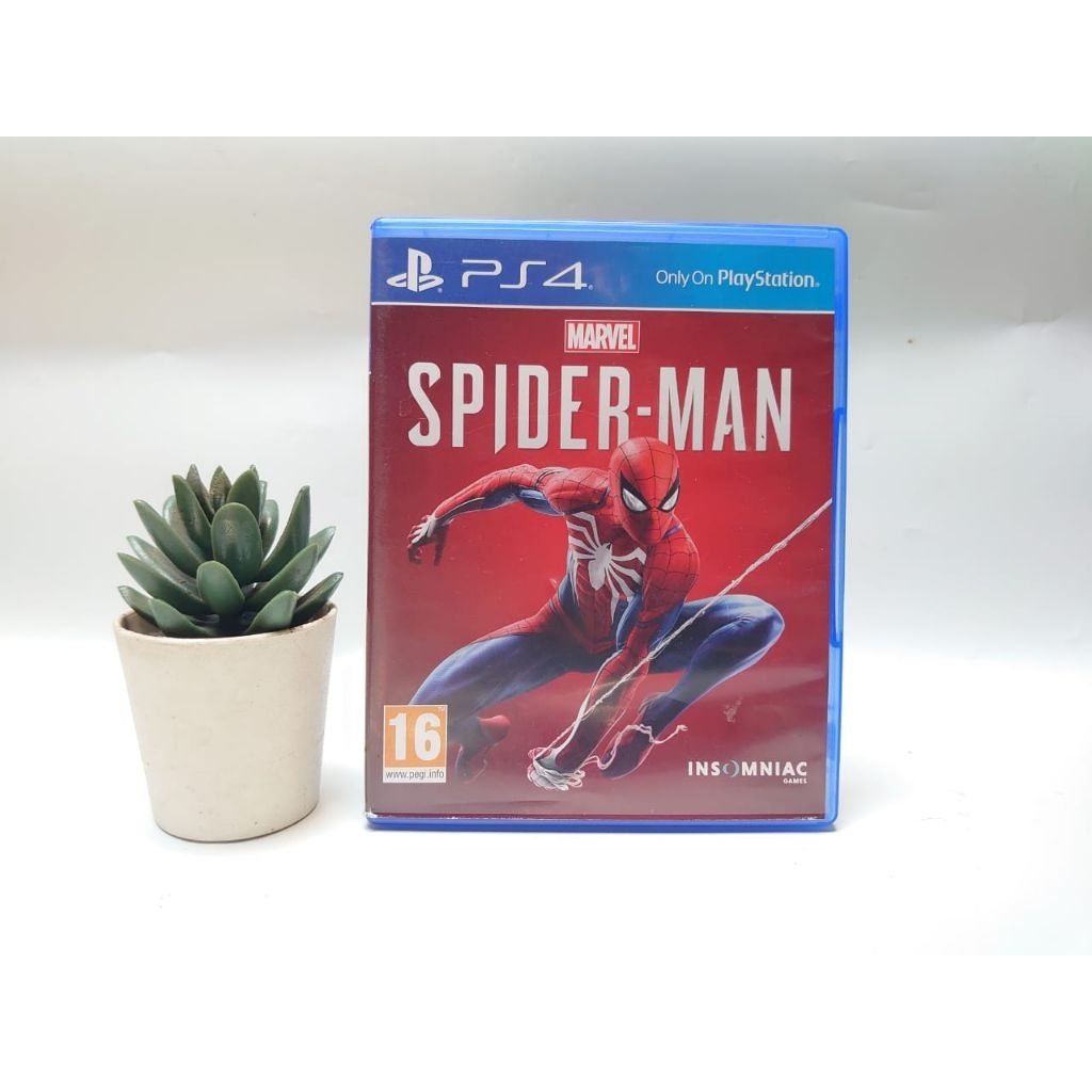 BD PS4 MARVEL SPIDERMAN PRELOVED / SECOND