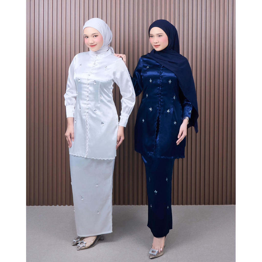FAMYS - SETELAN ROK KURUNG MELAYU ARABELLA SET PAYET SILK PAYET MOM N KIDS SARIMIBIT RAYA 013916