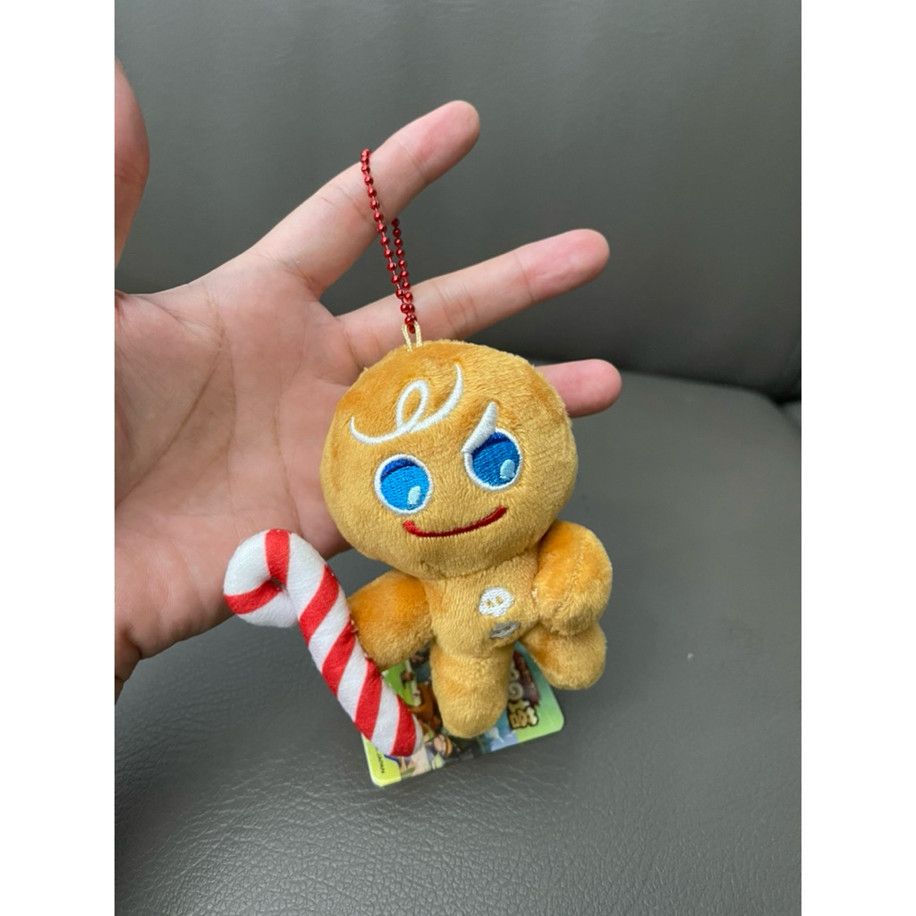 Cookie run kingdom plush keychain/cookie run kingdom plushie/ginger brave keychain/ginger brave plus