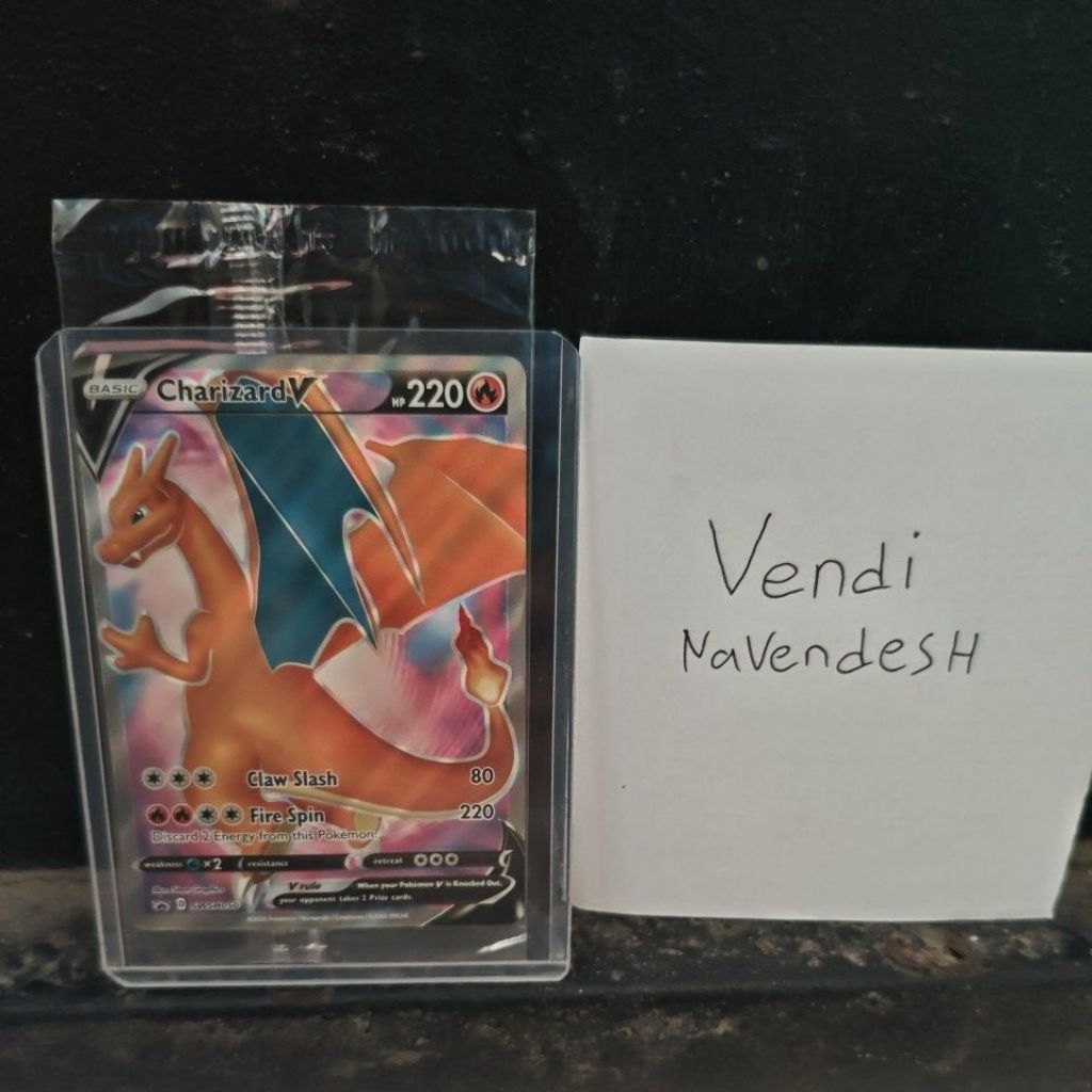 charizard V/ promo charizard English