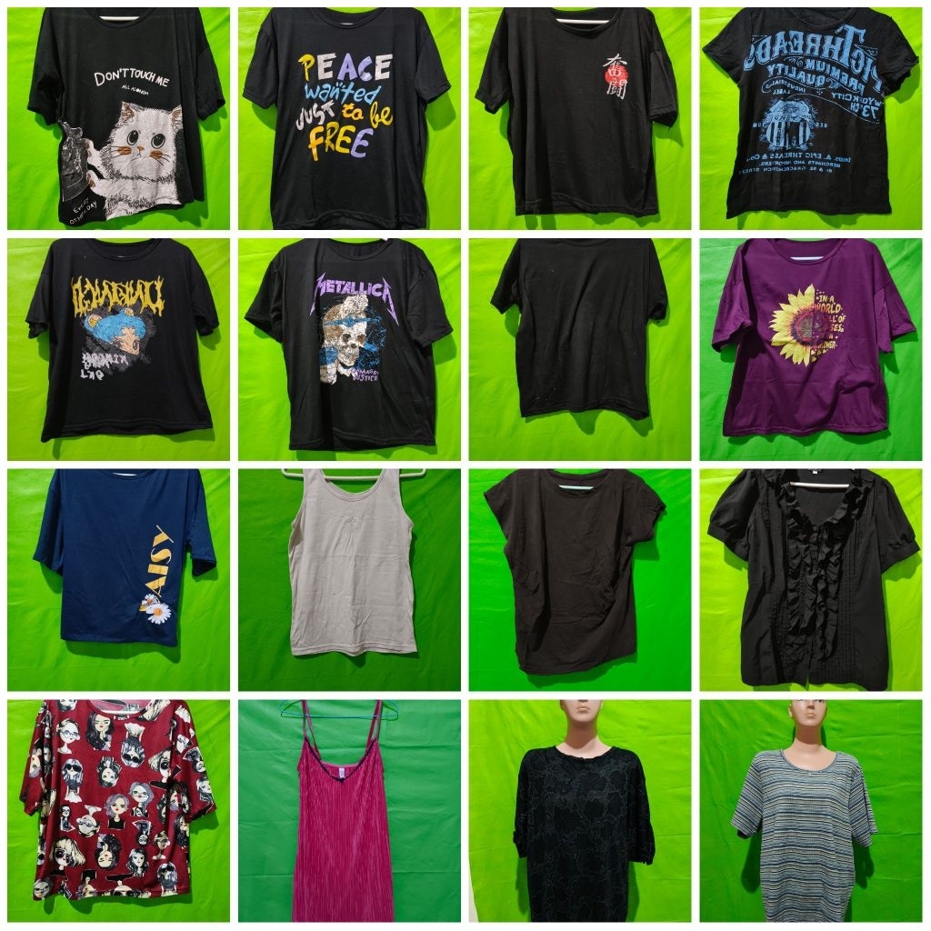 SERBA 10 RIBU OBRAL Baju kaos wanita