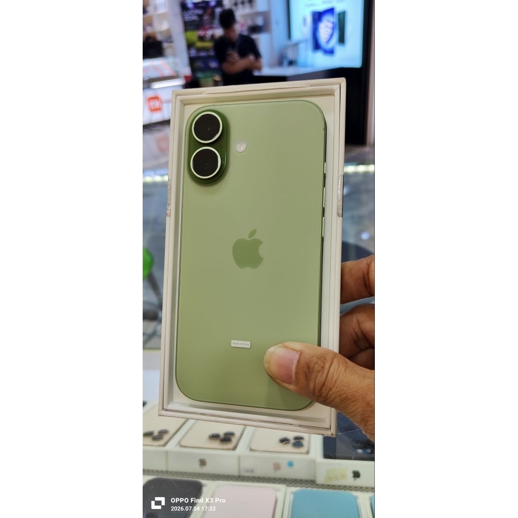 Hp iPhone 16 128gb ibox second original garansi