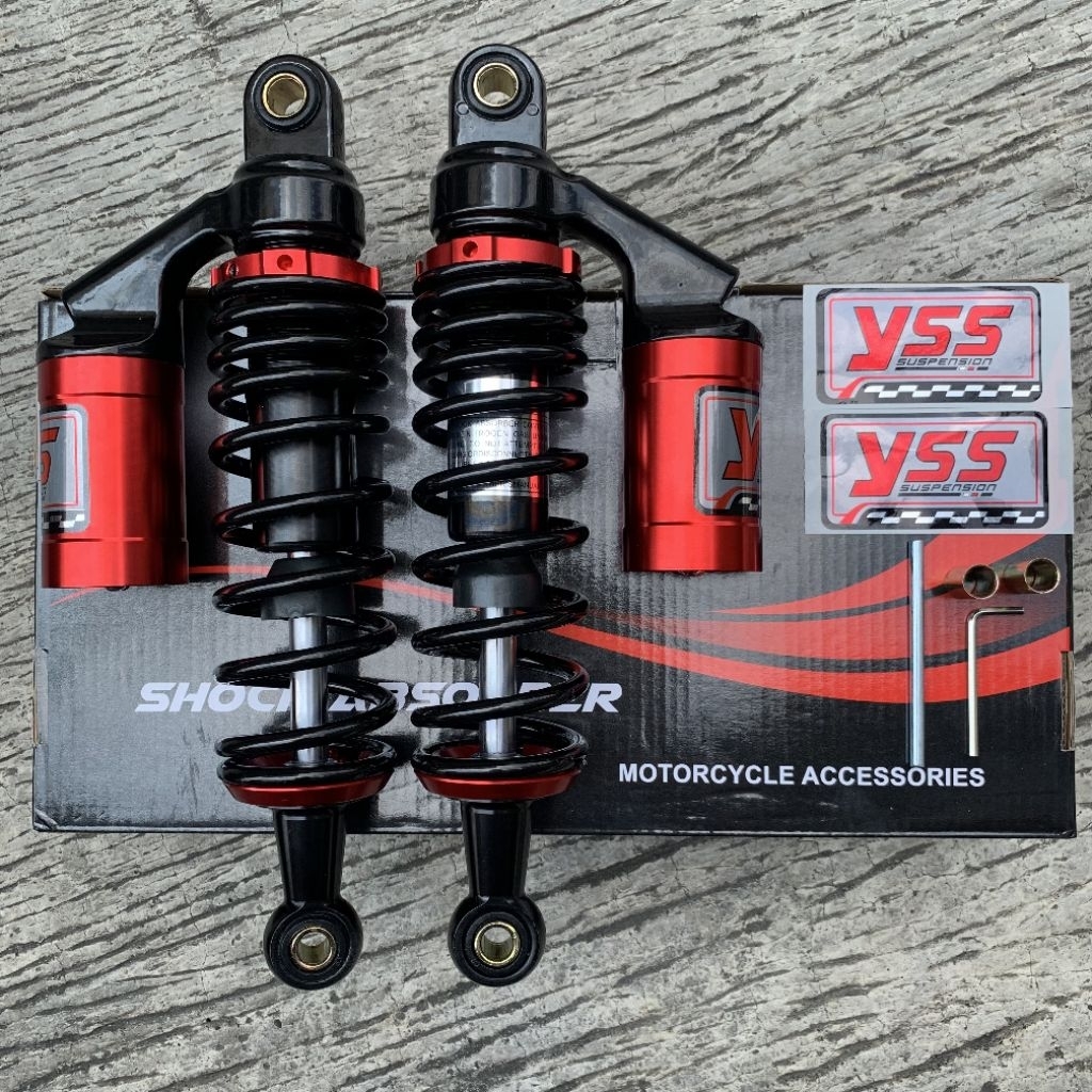 Shock Shockbreaker Tabung Supra Kharisma Revo helm in rx king mega pro gl Max Shock RACE IT 08 uk 34