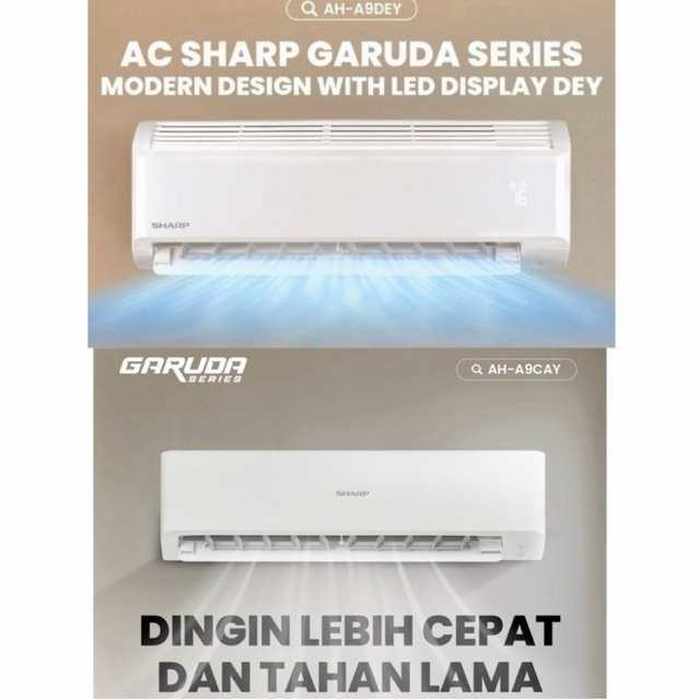 Sharp ac 1 pk ac split satu pk ac sharp 1 pk ac sharp 09 CAY ac indoor AC sharp BEY 1 PK AC SHARP BE