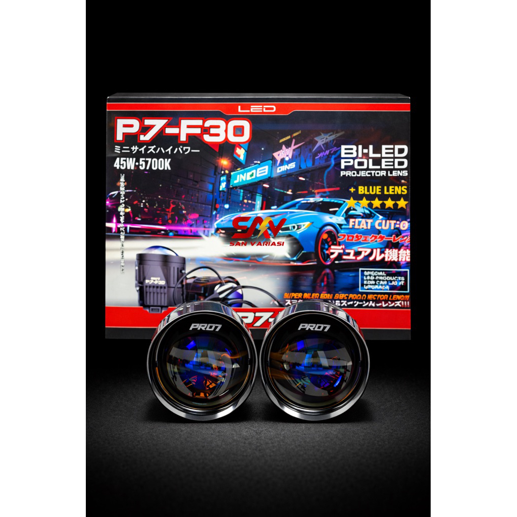 PRO7 BILED FOGLAMP P7F30 3INC