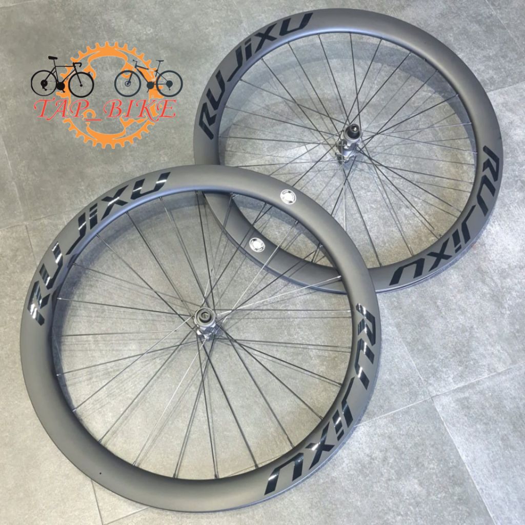 Wheelset RUJIXU ARSL50 CL 2026 Carbon Disc Brake 50mm Center Lock - Velg Sepeda Road Bike