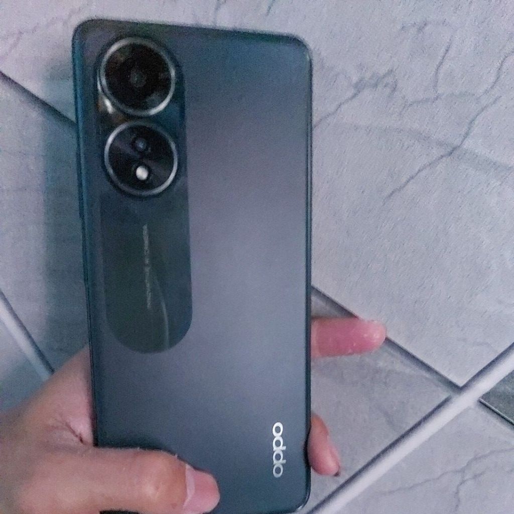hp second oppo a58 resmi ram6 128gb kel hp plus charger33 wat oppo