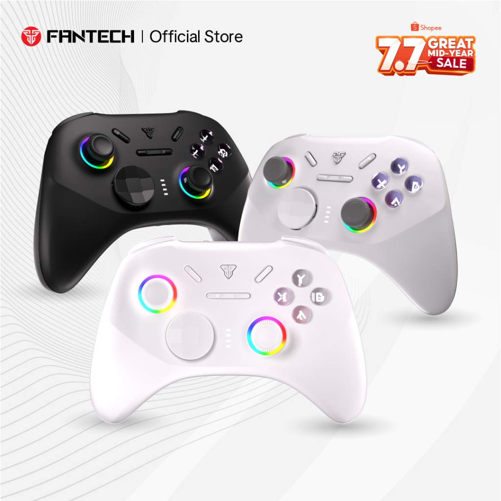 Fantech EOS PRO II Gamepad HALL EFFECT Wireless Bluetooth Joystick PC Android IOS for Laptop PC WGP1