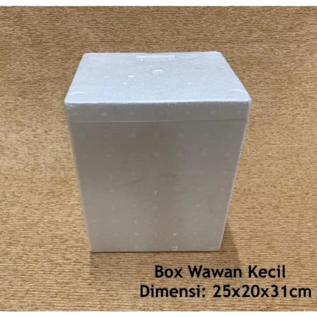 Box Styrofoam Kecil, Tanggung, Besar