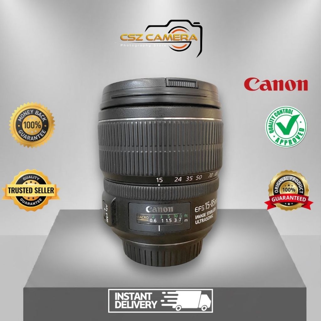 Canon EFS 15-85mm IS USM Bergaransi