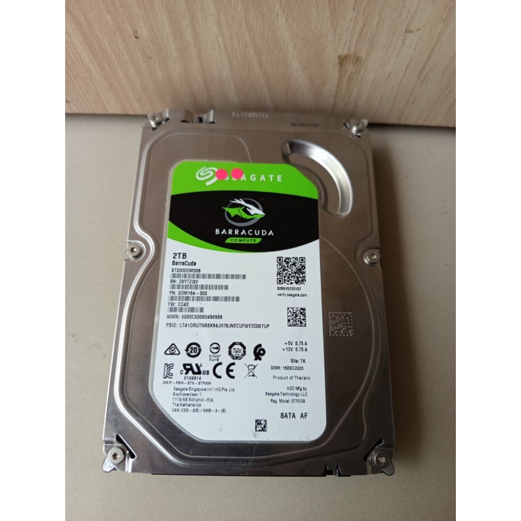 hdd 2tb seagate barracuda