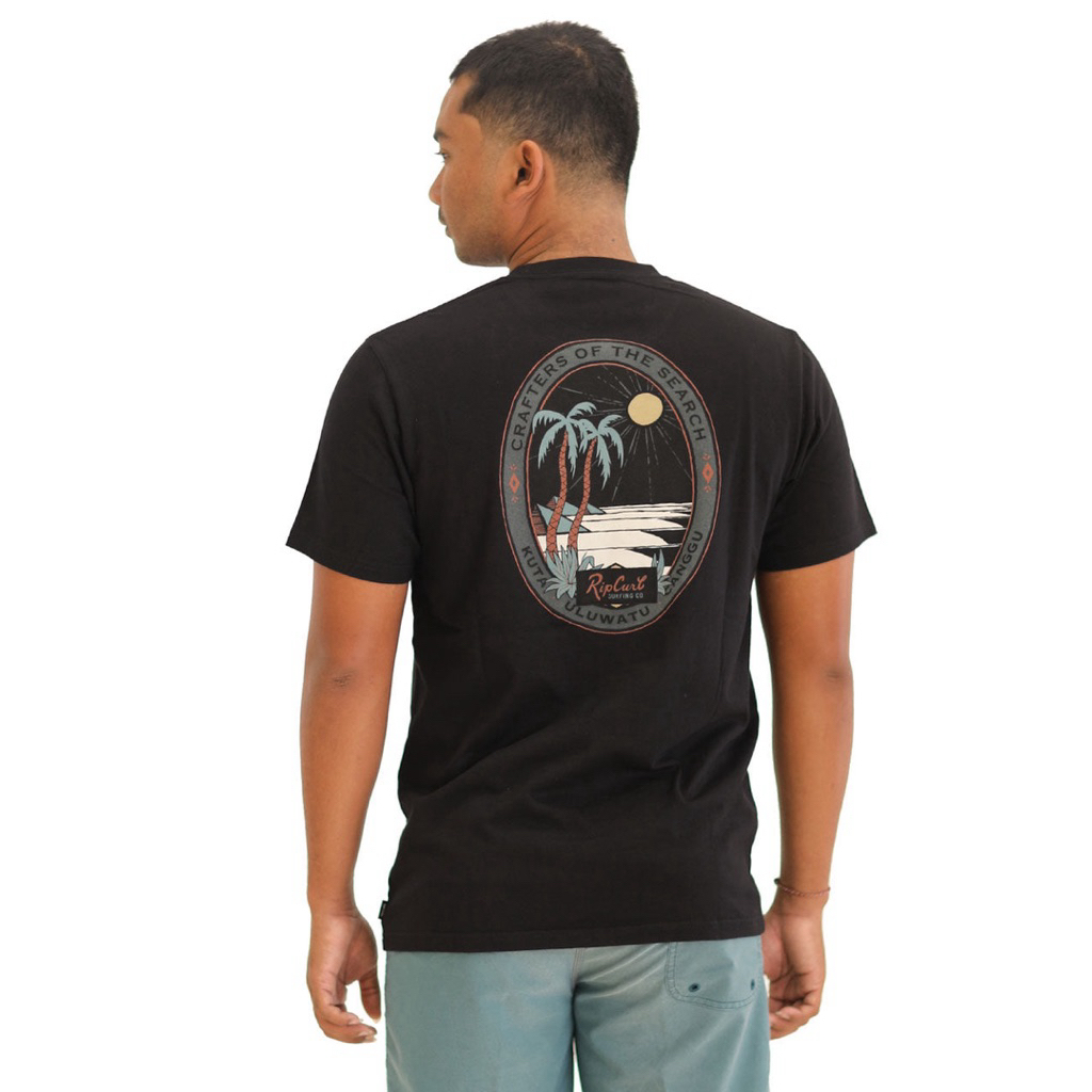 Kaos Ripcurl Bali Surf Black