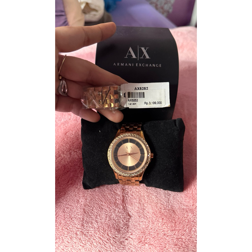 PRELOVED jam tangan Armani Exchange 1000% original