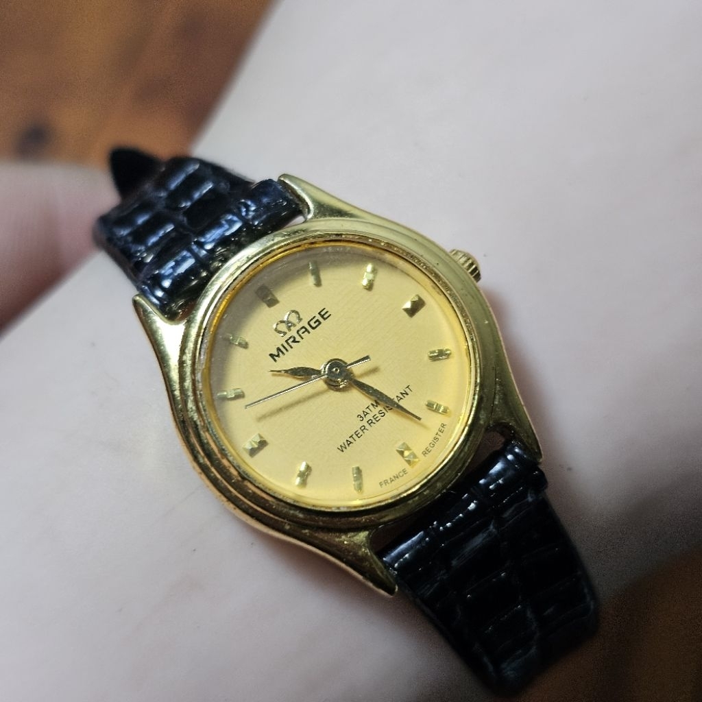 Jam Mirage Gold Ladies Bekas