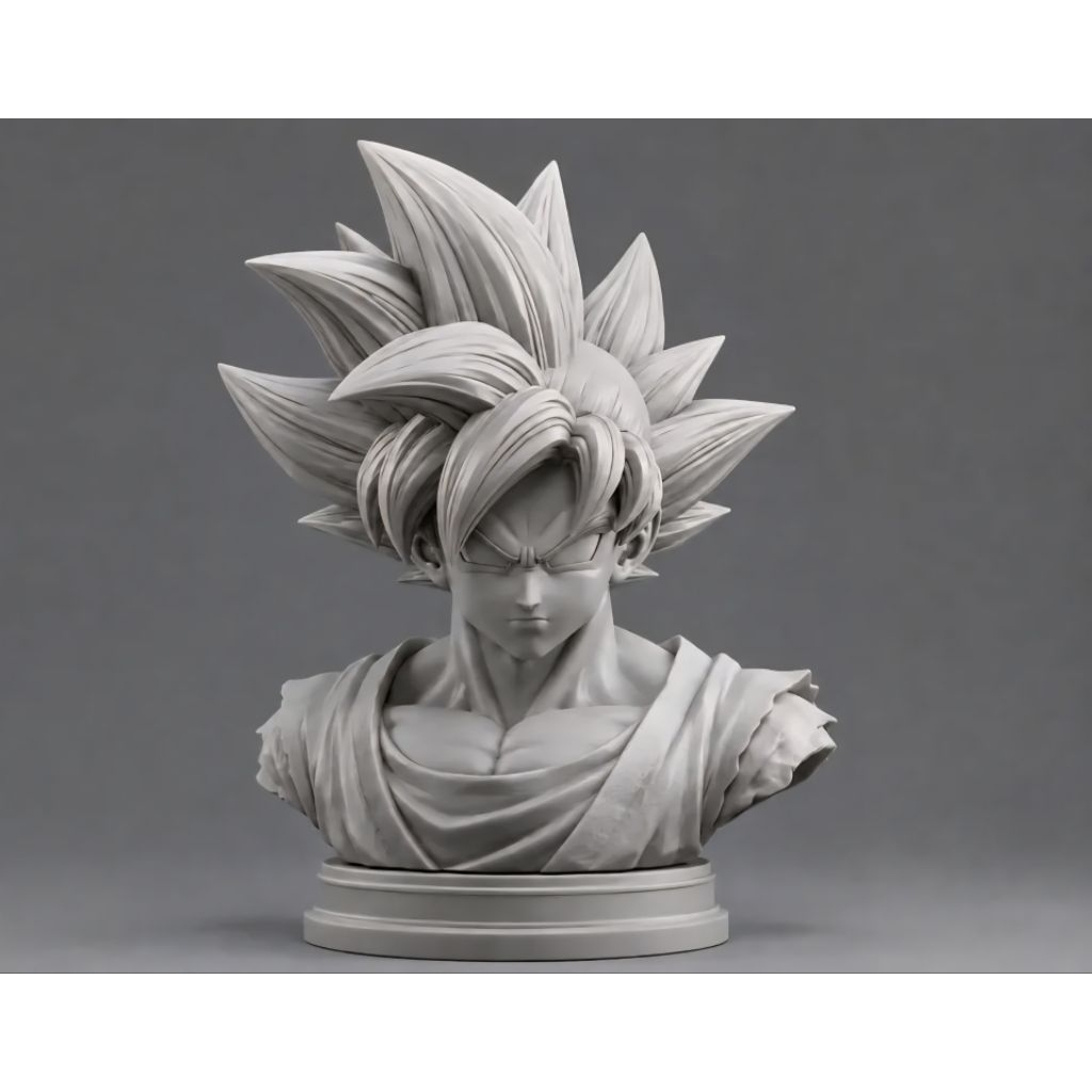 Goku bust figurine