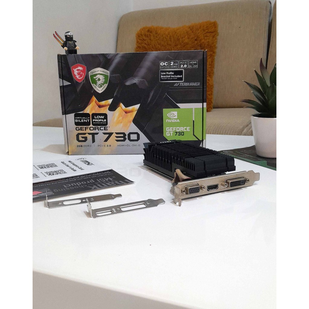 VGA MSI GT 730 2gb ddr3 128 Bit BEKAS ISTIMEWA
