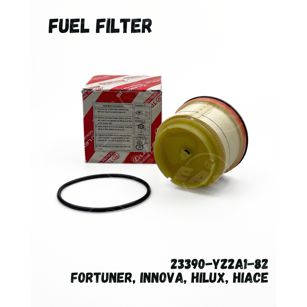 FUEL FILTER TOYOTA Innova Fortuner Hilux Hiace 23390-YZ2A1-82 YZ2A-182