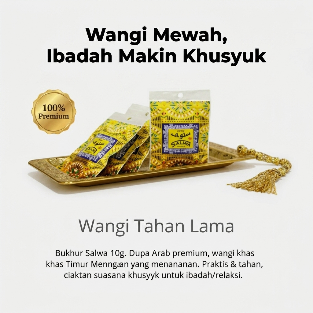 buhur salwa sachet bukhur salwa odour buhur salwa suratih buhur arab wangi awet